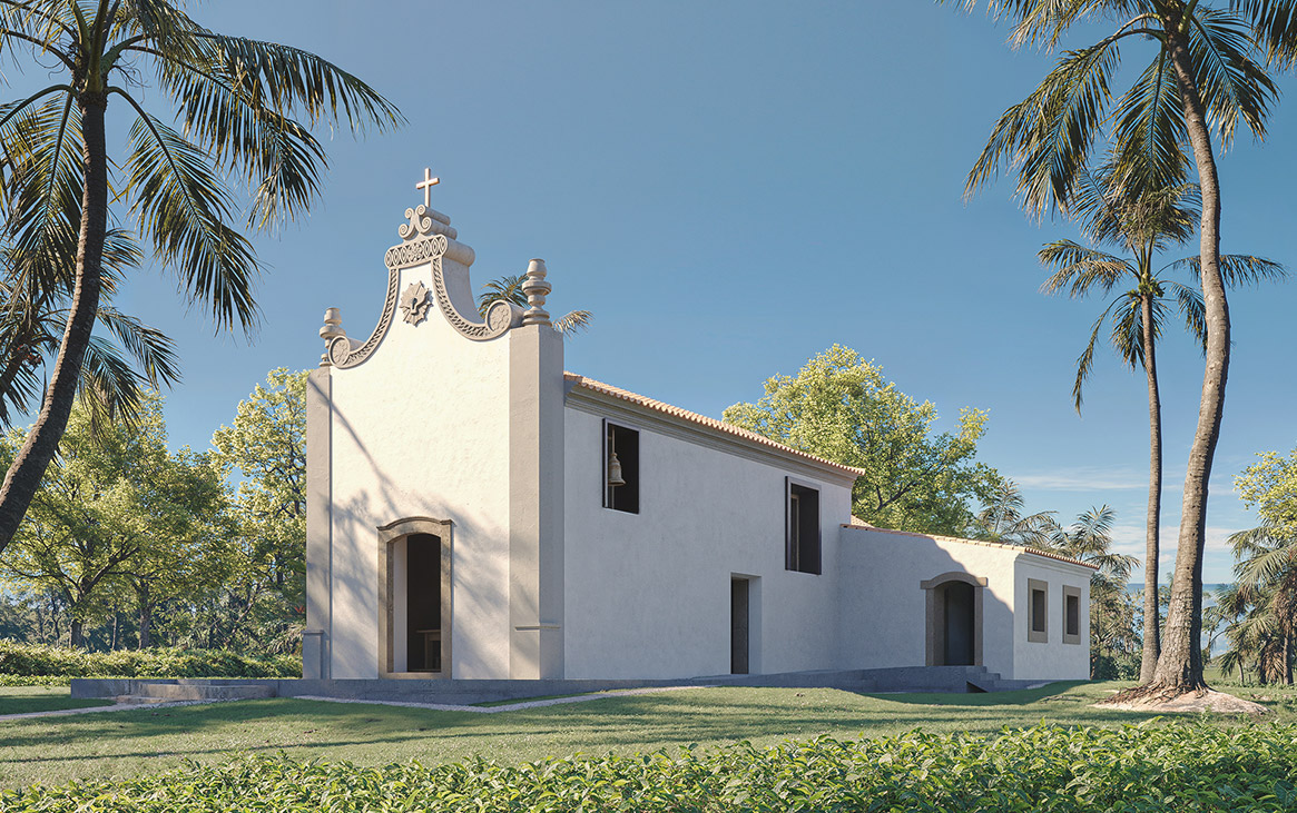 3D Perspective Chapel