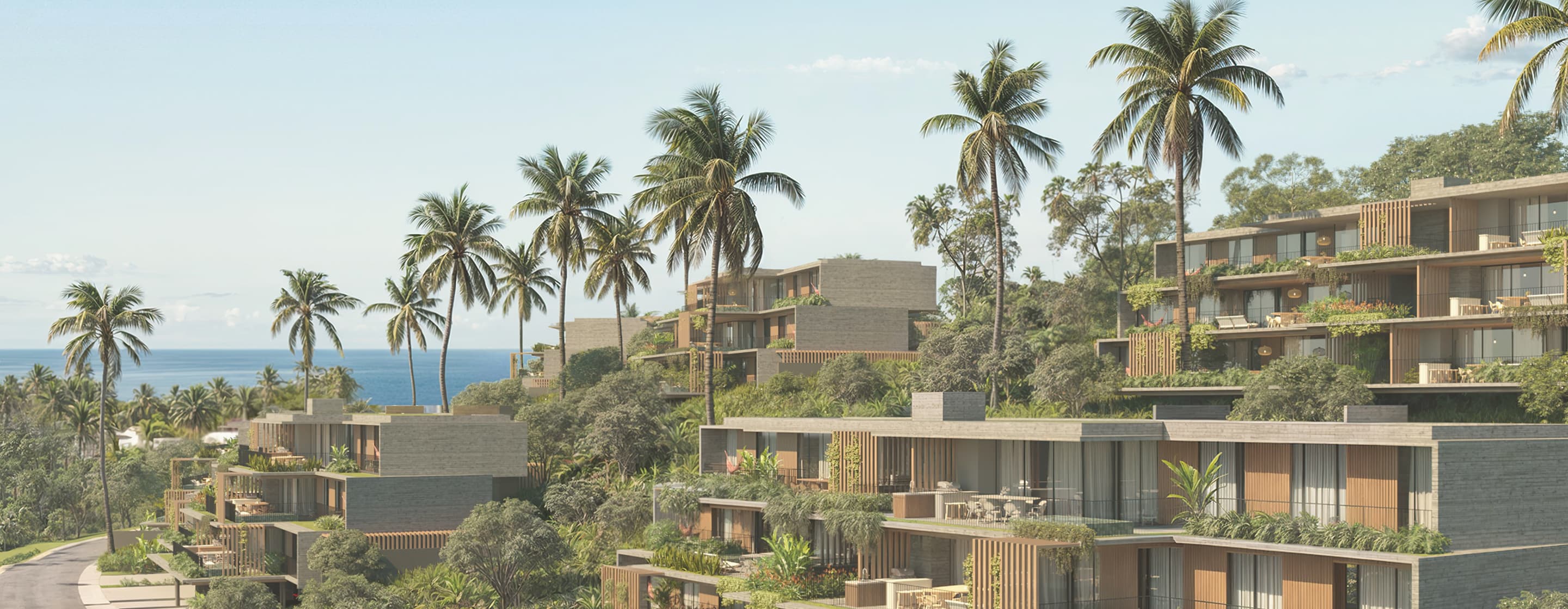 3D Perspective View Houses Altas