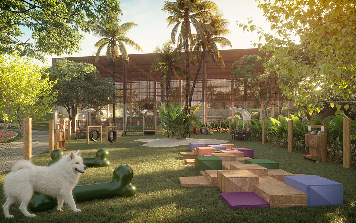 Perspective 3D Pet Space