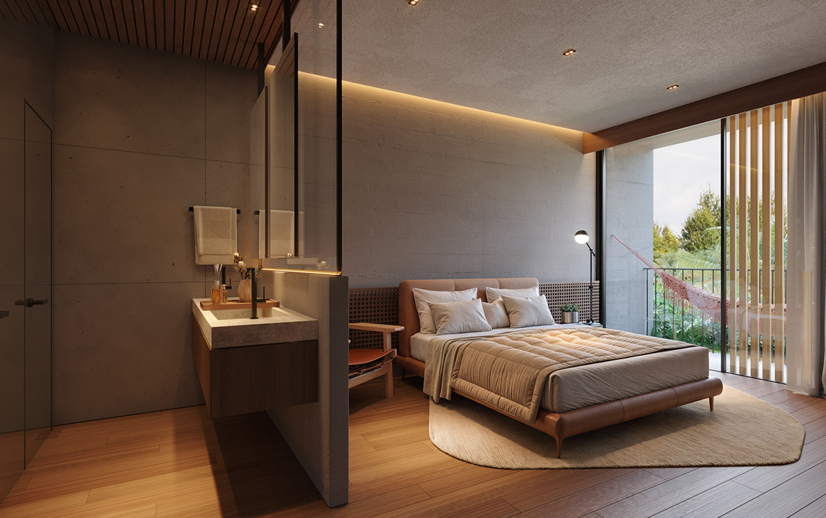 Casas de perspectiva 3D